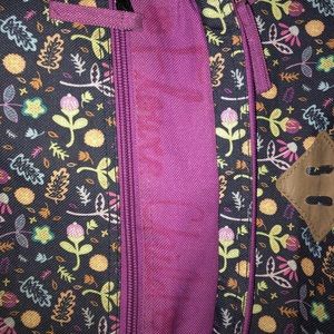 Purple floral Dickies backpack